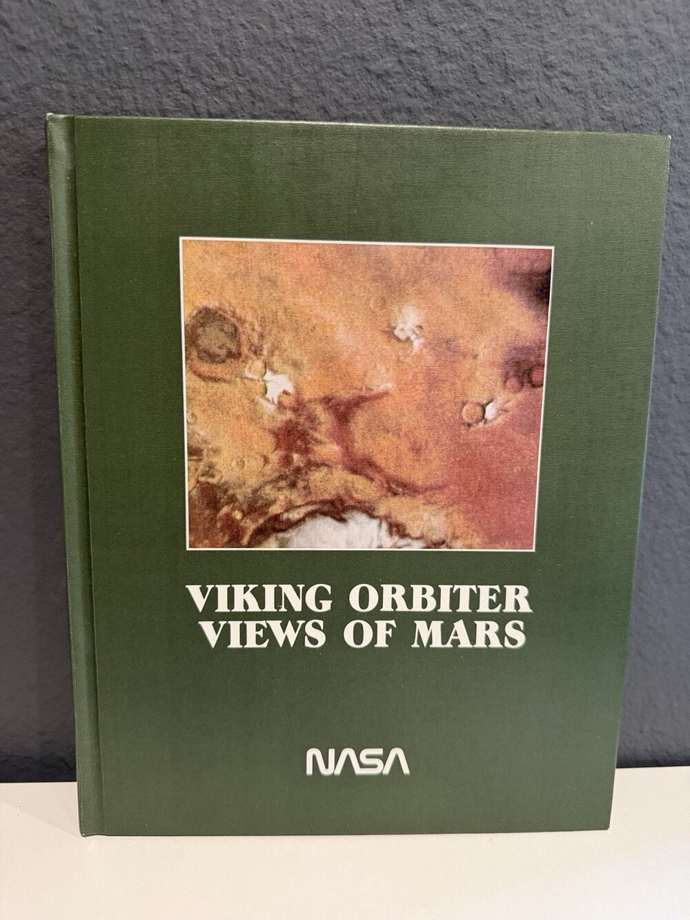 Viking Orbiter Views of Mars NASA Vintage Hardcover SP-441, Stereopticon Viewer